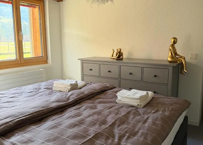 Lavida Peak Mountain Retreat Frutigen & Adelboden, Free Parking 아파트 Wengi bei Frutigen