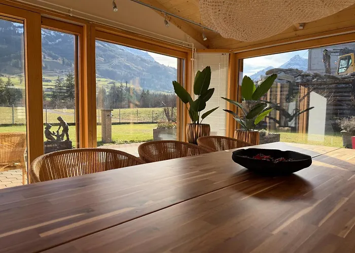 Lavida Peak Mountain Retreat Frutigen & Adelboden, Free Parking Διαμέρισμα Wengi bei Frutigen